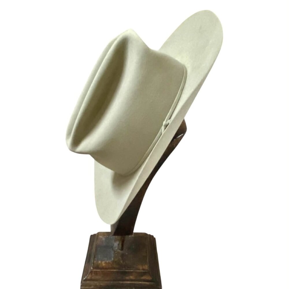 Stetson Open Road Royal De Luxe Silverbelly Fur Felt Hat Western Charm Iconic - Picture 4 of 14